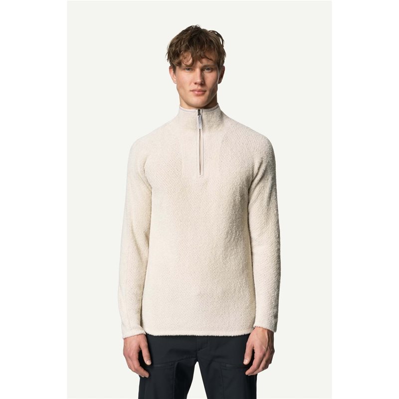Houdini M's Lykan Half Zip Foggy Mountain