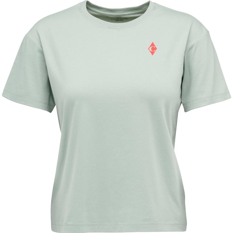 Black Diamond W Bd Dragon Ss Tee Agave - S