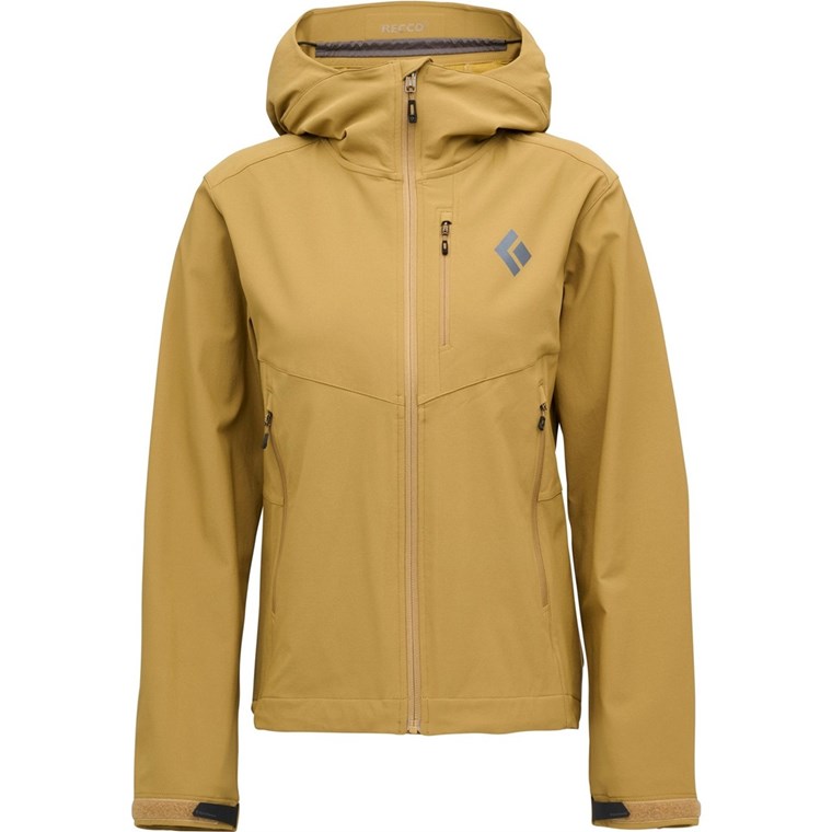 Black Diamond W Dawn Patrol Softshell Flax