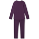 Reima Wool Base Layer Set Taitoa Deep Purple