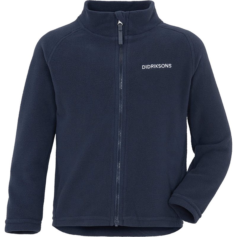 Didriksons Monte Kids' Full-Zip Navy - 90