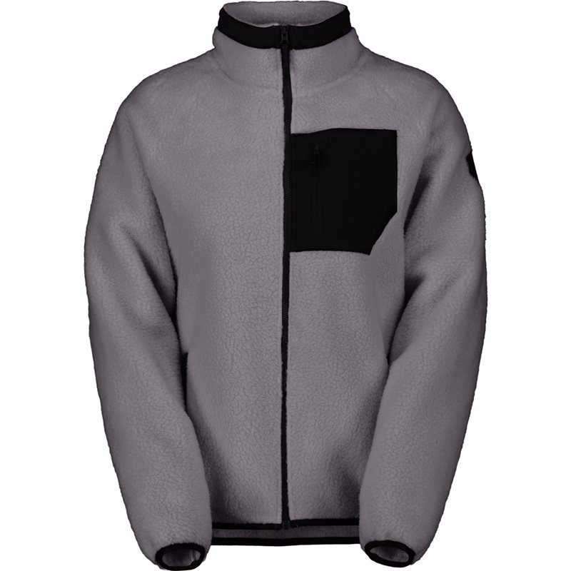 Scott Jacket W's Defined Heritage Pile Evening Grey/Black - S