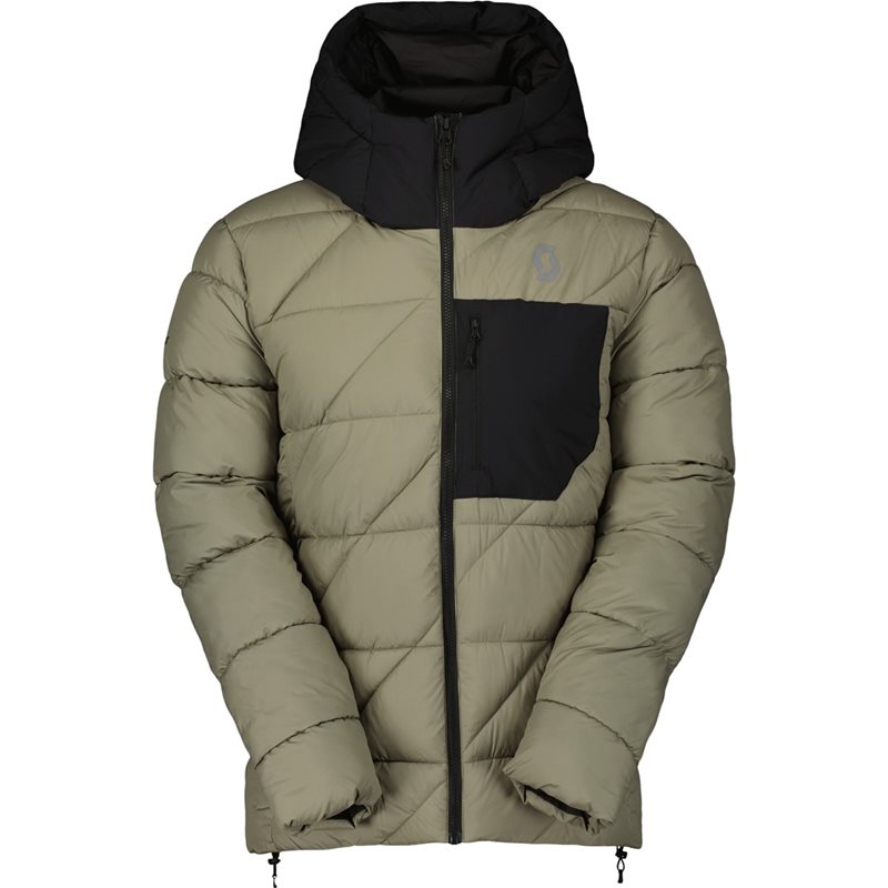 Scott Jacket M's Insuloft Warm Dust Grey/Black - M