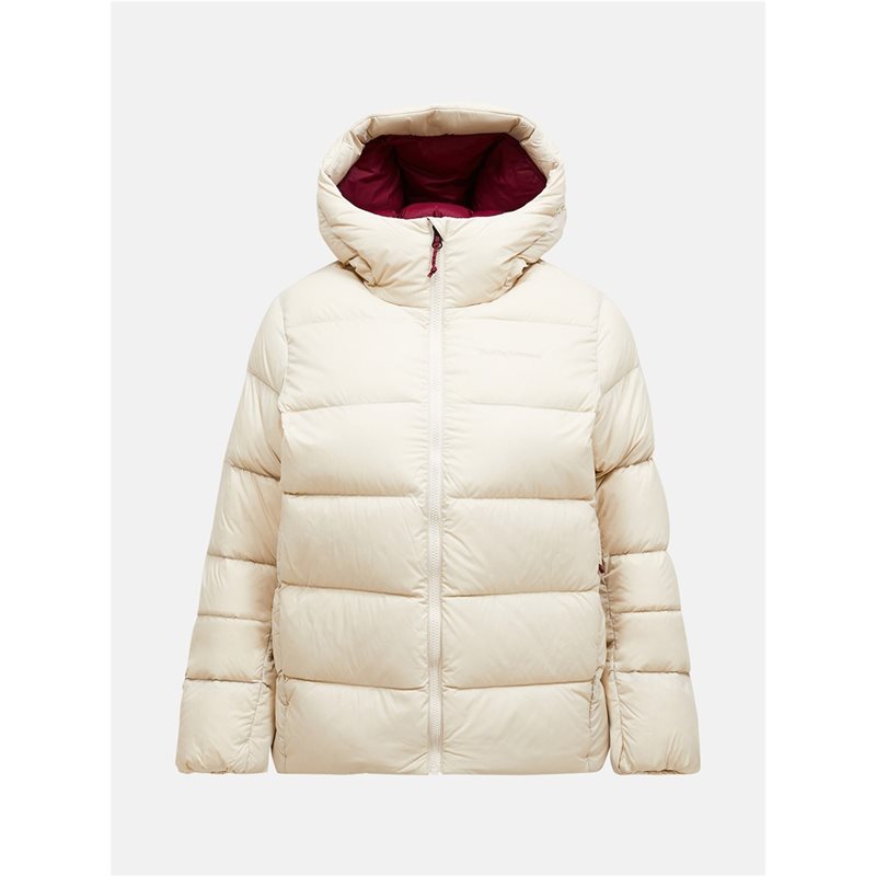 Peak Performance W Frost Down Puffer Jacket Sand Fog - L