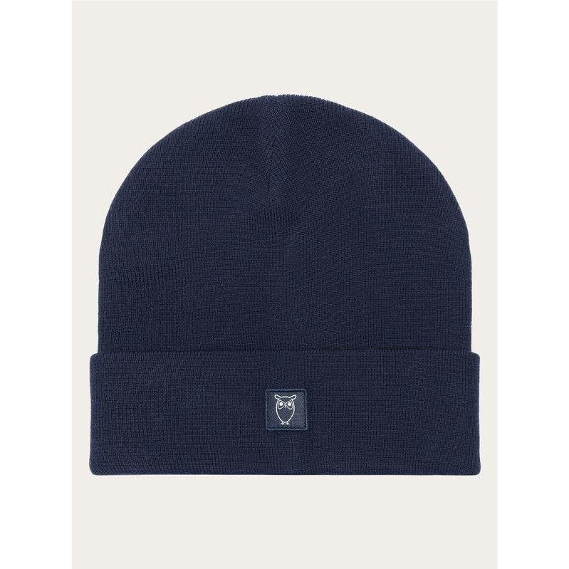 KnowledgeCotton Apparel Wool Beanie RWSanie Total Eclipse