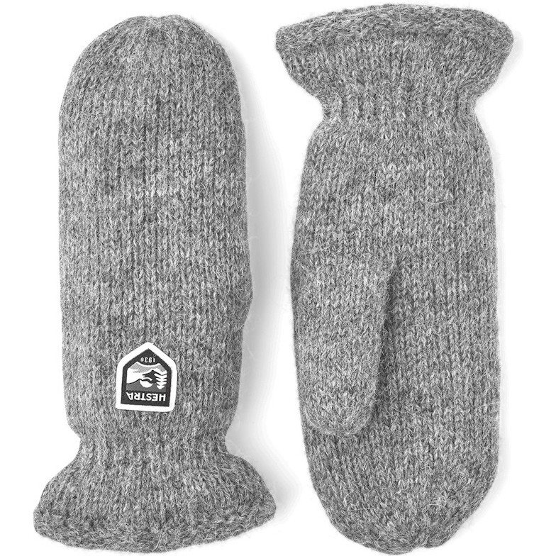 Hestra Basic Wool Mitt Grey - 11