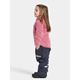 Didriksons Gibbs Kids' Full-Zip Heather Pink