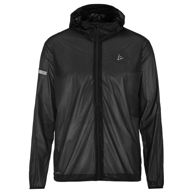 Craft Pro Hydro Lightweight Jacket M Black/Black - S