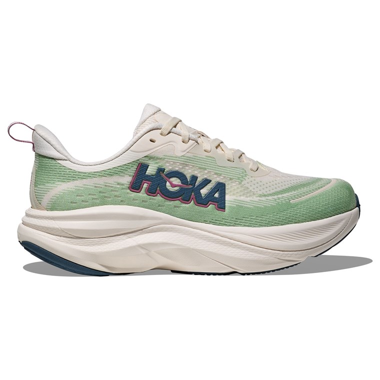 Hoka W Skyflow Alabaster/Vintage Green