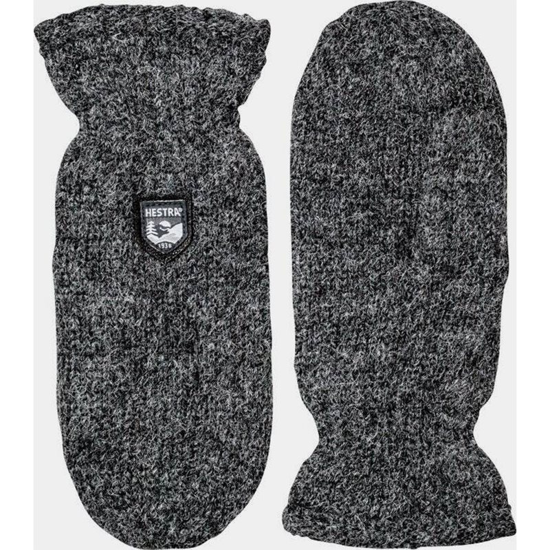 Hestra Basic Wool Mitt Charocoal - 8