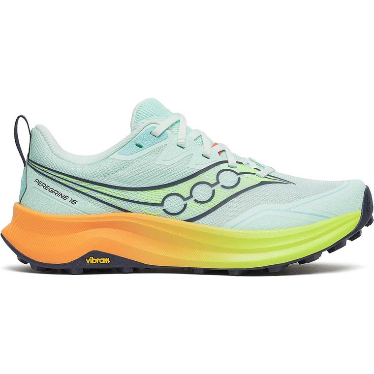 Saucony Peregrine 16 W Aqua/Citron