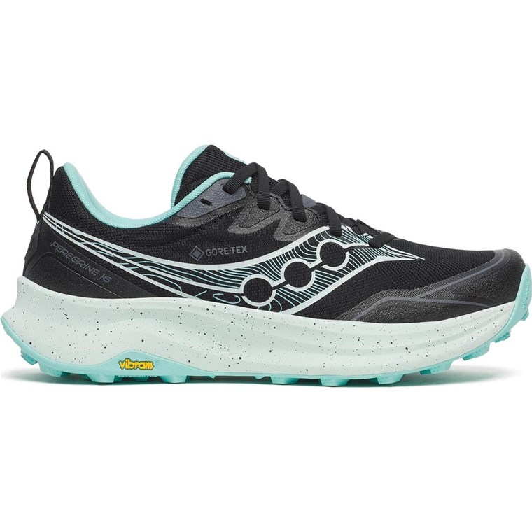 Saucony Peregrine 16 GTX W Black/Aqua