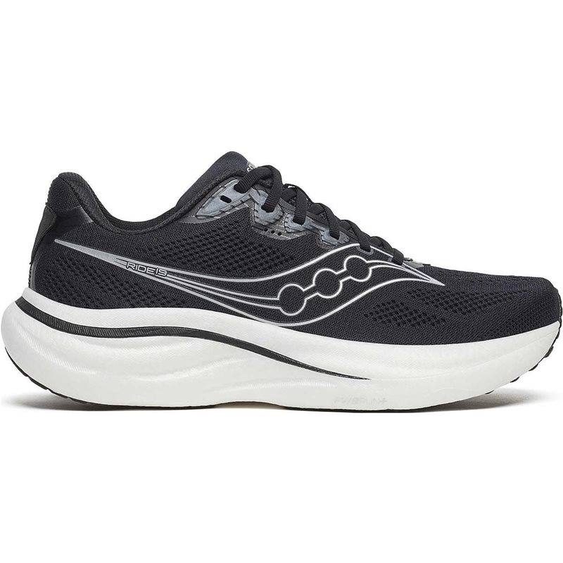 Saucony Ride 19 Wide W Black/Silver - 38,5