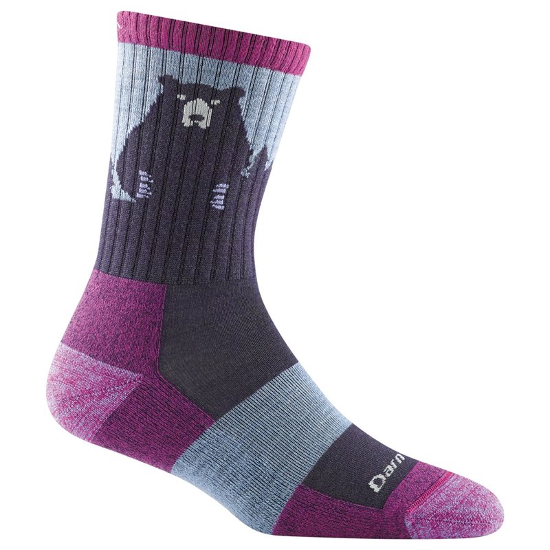 Darn Tough Women's Bear Town Micro Crew Light Cushion