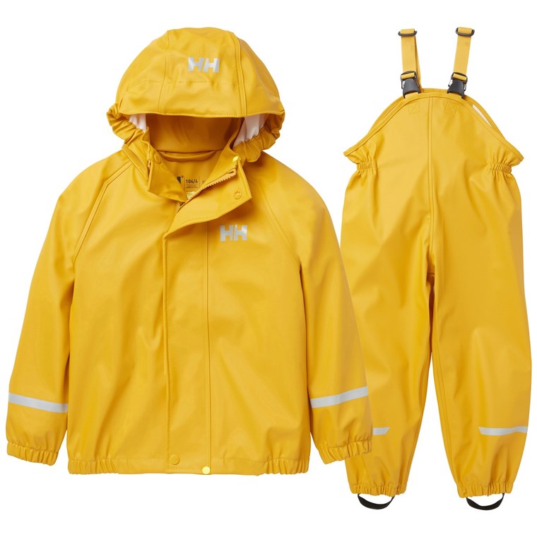 Helly Hansen K Bergen 2.0 Pu Rainset Essential Yellow