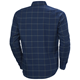 Helly Hansen Aker Flannel LS Shirt Ocean Sierra