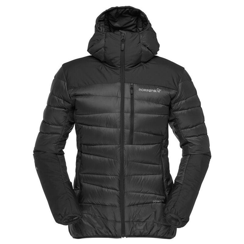 Norr&oslash;na Falketind Down750 Hood W's Caviar - XS