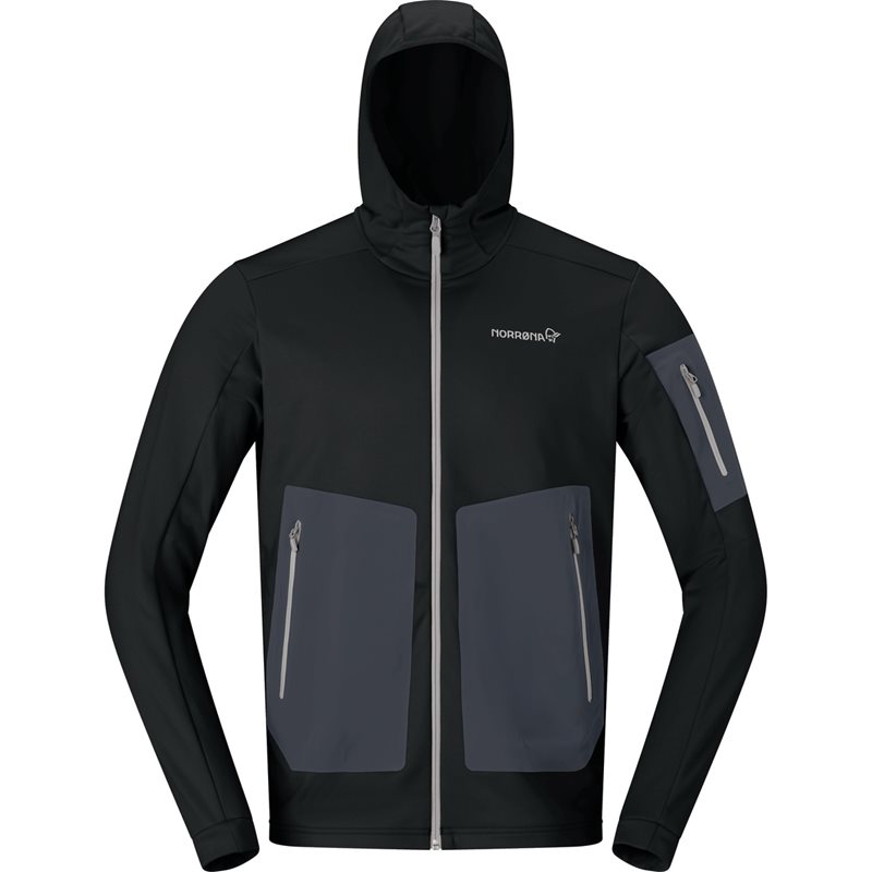 Norr&oslash;na falketind warm2 Jacket M's Caviar Black - S
