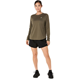 Asics Core Ls Top Dark Olive