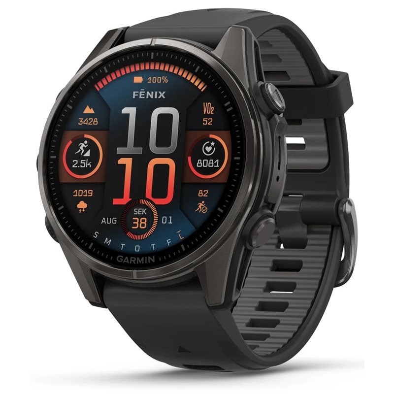 Garmin fenix 8 43mm.AMOLED.Saphire Black