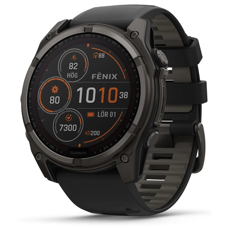 Garmin Fenix 8 Solar 51mm GPS Klokke