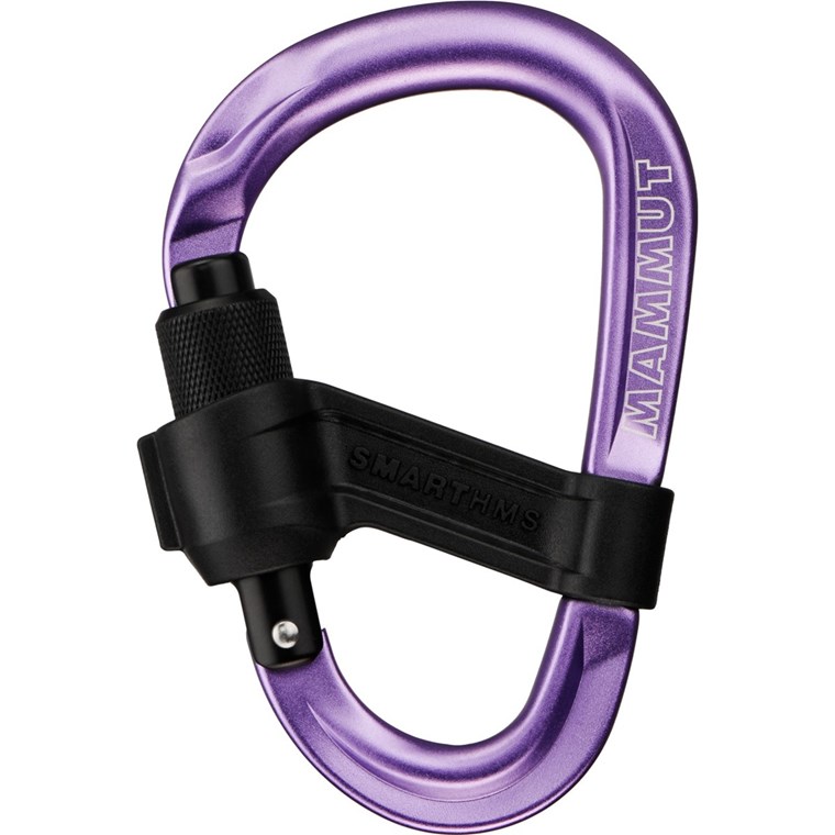 Mammut Smart HMS 2.0 Screwgate Carabiner Alpine Calamint