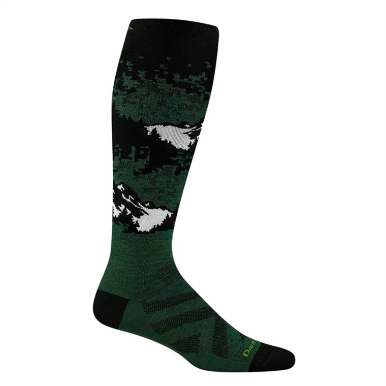 Darn Tough Cold Smoke OTC Lightweight Moss