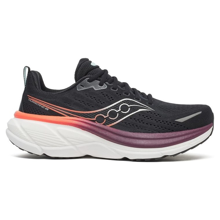 Saucony Hurricane 25 M Black/Crimson