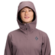 Black Diamond W Strataline Stretch Shell Dark Mauve