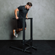 Master Fitness Dip Stand Black