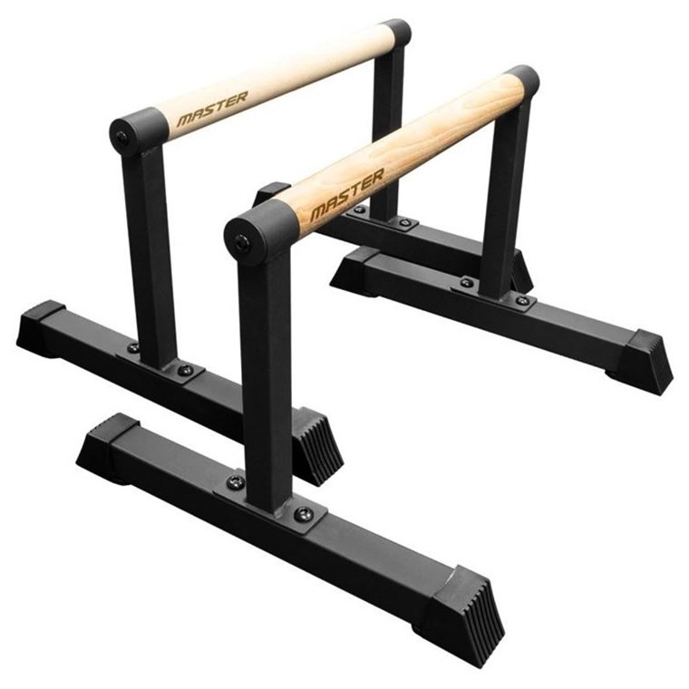 Master Fitness Parallette Wood, Parallettes & push up bars