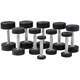 Master Fitness Hantel Premium, Hantlar gummi