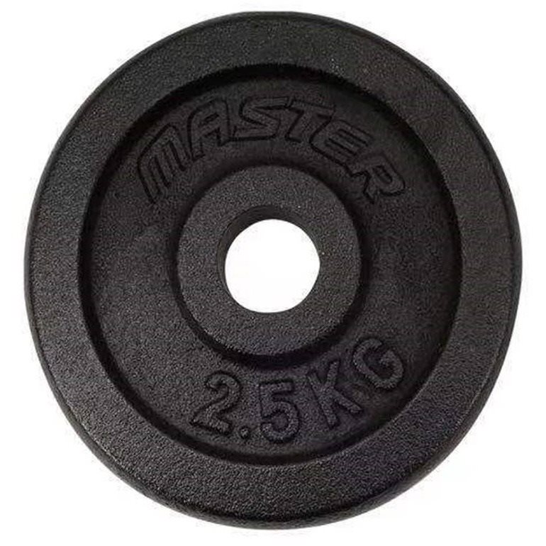 Master Fitness Skolvikt 30 mm, Viktskivor järn - 2,5 kg