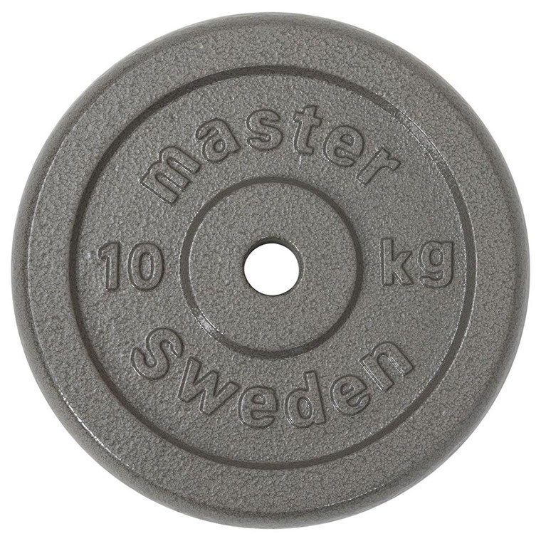 Master Fitness Skolvikt 25 mm, Viktskivor järn