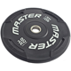 Master Fitness Easy Grip Black, Viktskivor bumper