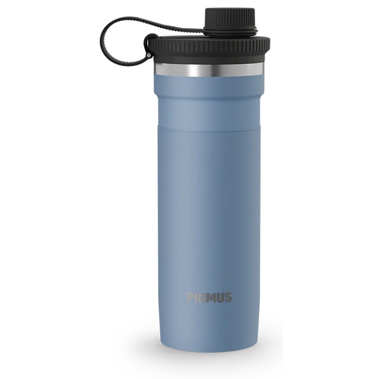 Primus Mika Wide Insulated Bottle 0.5 L Drink Cap Glacier Blue