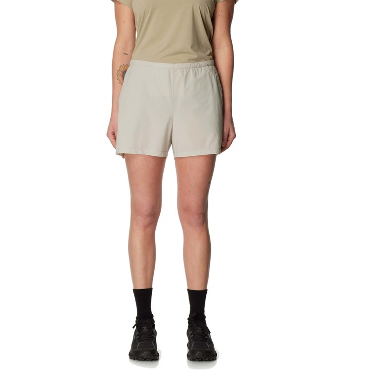 Houdini W's Pace Light Shorts Greenish Gray