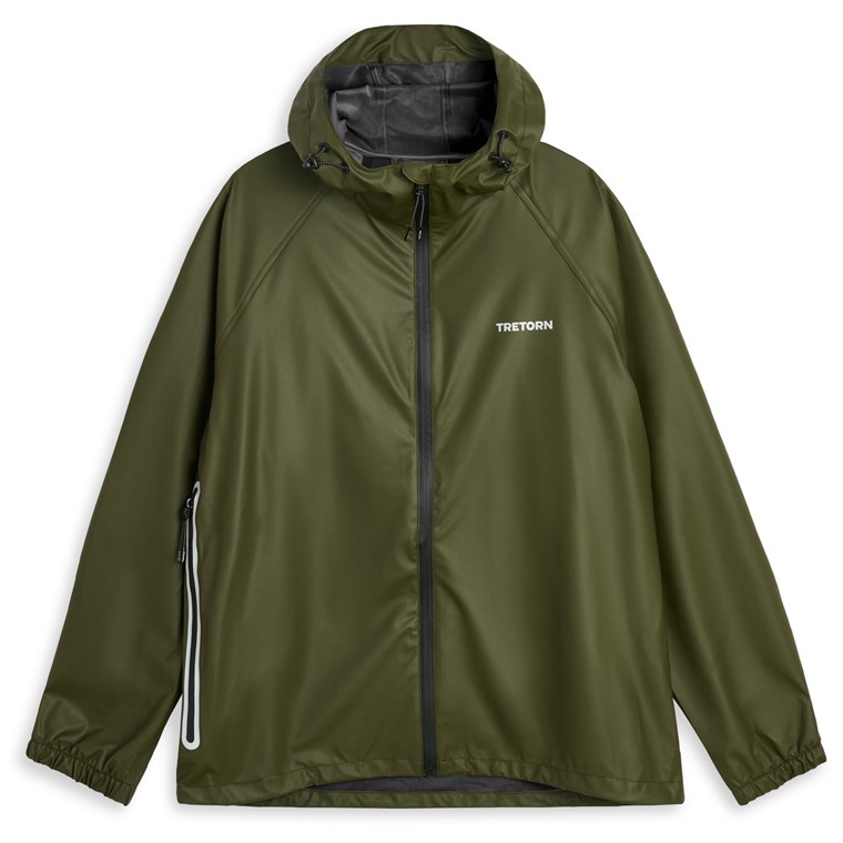 Tretorn Packable Rainbreaker Set Forest Green
