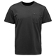 Black Diamond M Diamond Patch Ss Pocket Tee Black