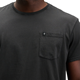 Black Diamond M Diamond Patch Ss Pocket Tee Black