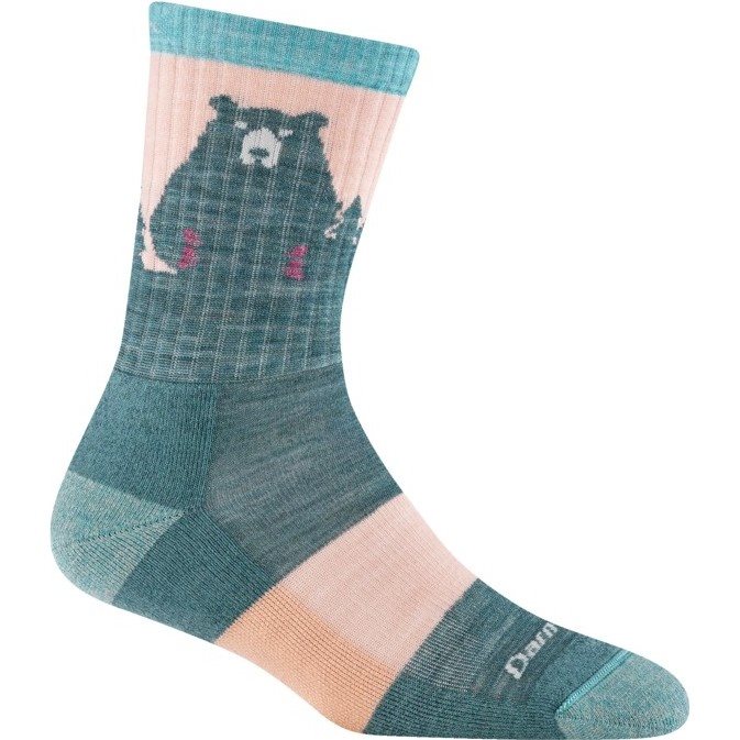 Darn Tough Bear Town Micro Crew Light Cushion Quartz