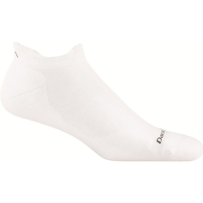 Darn Tough Run No Show Tab Ultra-Lightweight with C White
