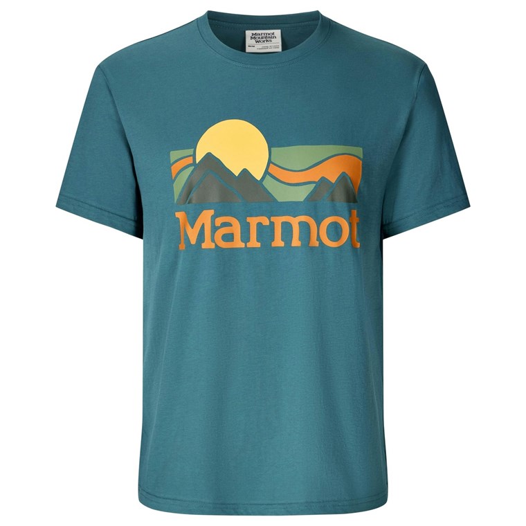 Marmot Coastal Tee SS Seafloor