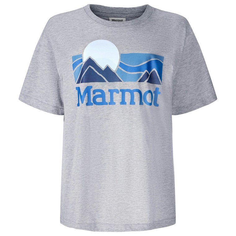 Marmot Wm's Coastal Tee SS Grey Heather