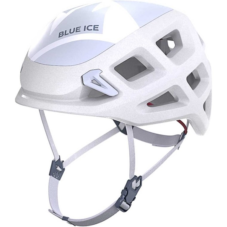 Blue Ice Blast Helmet White