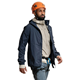 Lundhags Tived Light Windbreaker Jacket M Deep Blue