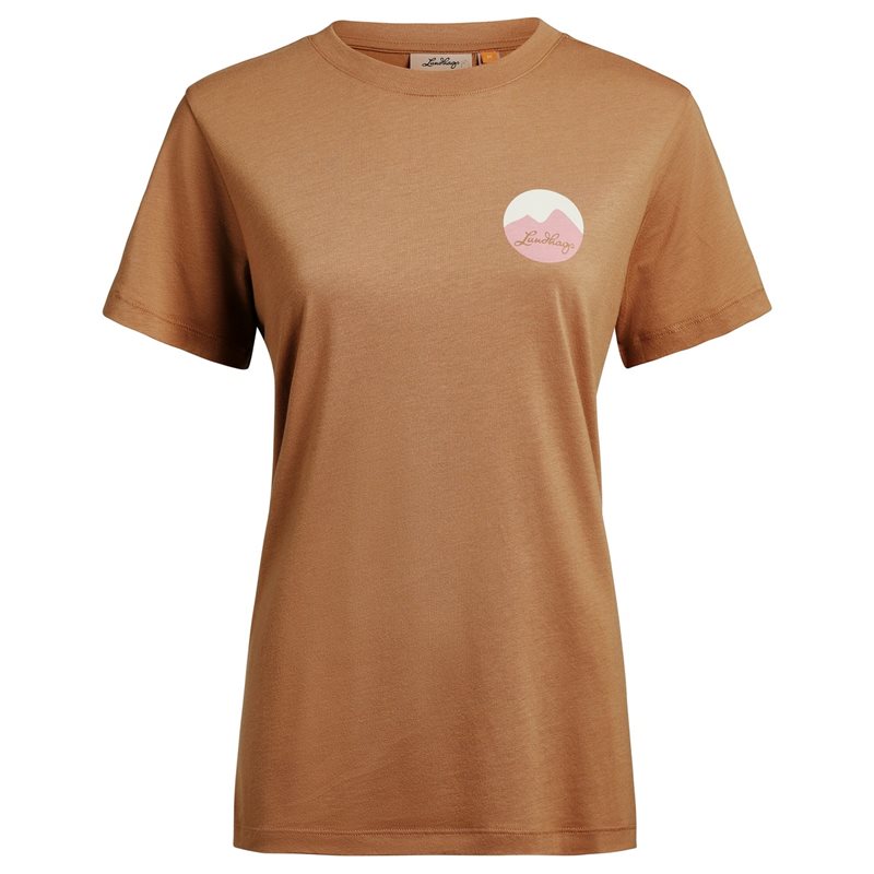 Lundhags J&auml;rpen Printed T-Shirt W Hazel - S