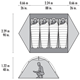 MSR Elixir 4 Tent footprint incl