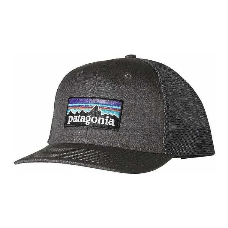 Patagonia P-6 Logo Trucker Hat Forge Grey