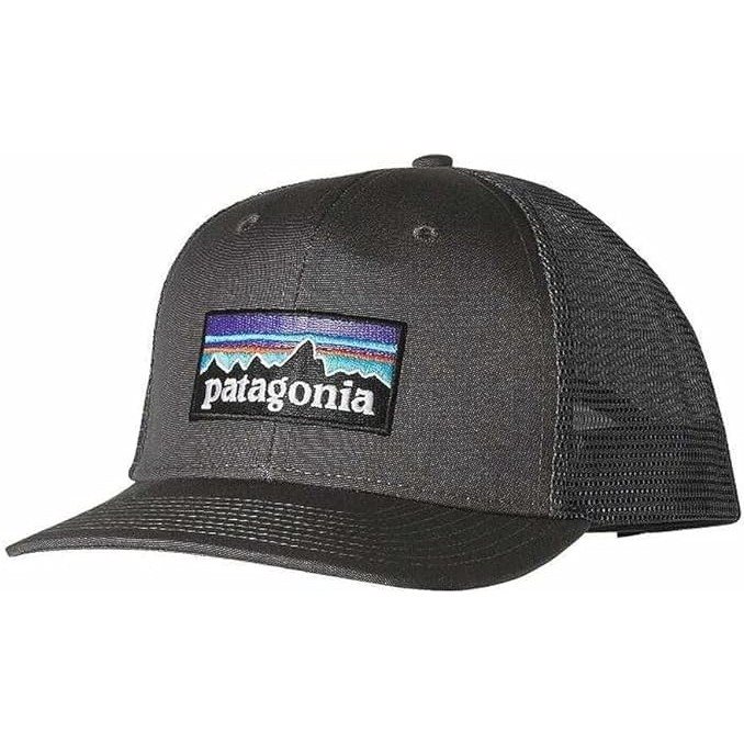 Patagonia P-6 Logo Trucker Hat Forge Grey - NoSize